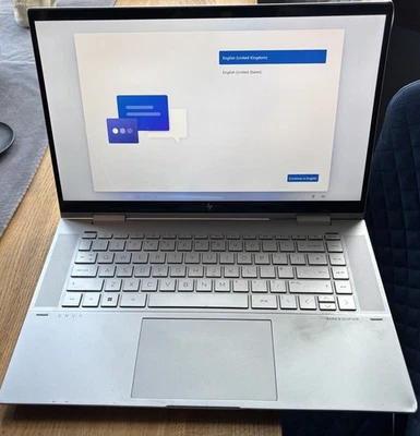 HP Envy x360 15-ew0504s 15.6" Touch 2in1 Laptop Intel i5-1240P 8GB RAM 512GB SSD - Image 1 of 4
