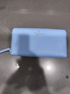 Kate Spade Nueva York Cartera Larga Azul Mujer - Imagen 1 de 6