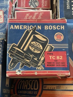 Ford v8 1937 - 1941 y Mercury 1939 - 41 caja bobina de encendido original tc 82 Foto 1 de 4