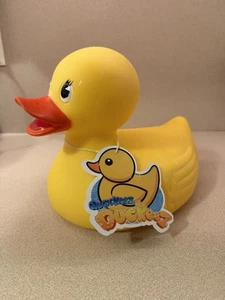 NEW Quakeez Duckeez Jumbo Yellow Rubber Duck ( 10”) Great for Duck Duck Jeep - Picture 1 of 8