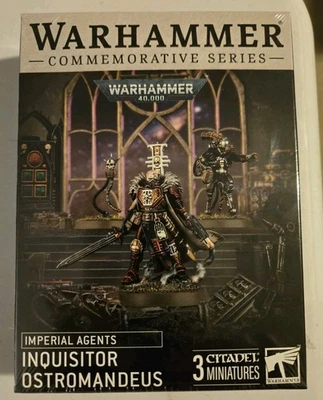 Warhammer+ 40K Imperial Agents Inquisitor_  Ostromandeus Limited- Sealed Mint - Image 1 of 3