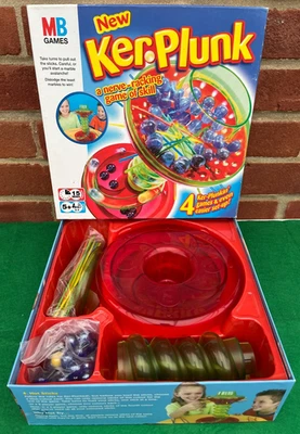 KerPlunk Nerve Racking Game! MB Games 2004 Vintage Complete inc Golden Marble - Image 1 of 4