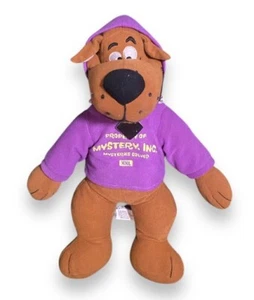 Peluche Scooby Doo 22,5” Mystery Inc XXL violet à capuche Stuffie - Photo 1/4