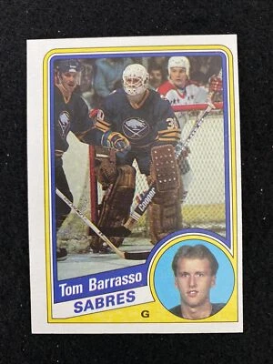 1984/85  TOPPS # 14  TOM BARRASO  RC DD 7248 - Image 1 of 2