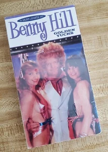 Benny Hill - Golden Yucks - VHS - New & Sealed - Picture 1 of 2