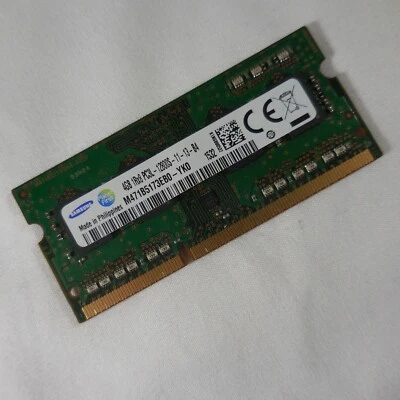 Portátil Samsung 4GB 1Rx8 Pc3l-12800s Ddr3 Ram 1600MHz Bajo Voltaje Foto 1 de 4