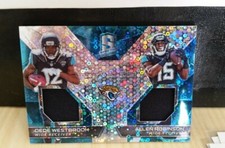 2017 Panini Spectra Synced Swatches Neon Blue Robinson/Westbrook Jaguars Patch