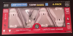 Feit Electric Par38 Reflector 120w Replacement Bulbs 4-pack | New - Picture 1 of 4
