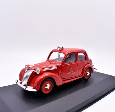 Modellino auto scala 1:43 Fiat 1100 E vigli del fuoco pompieri Brumm diecast fc - Immagine 1 di 4