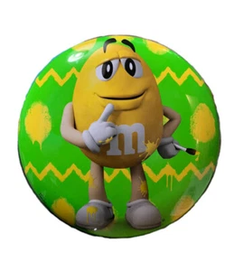 M&M's MM's Yellow Metal Box / Collector Painter Limited Edition Limited Edition - Picture 1 of 2