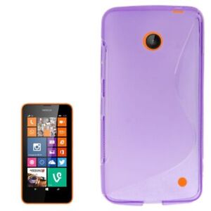 Case Cover S - Curve TPU for Phone Nokia Lumia 635 Purple