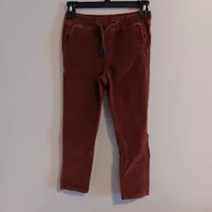 Tommy Bahama Pantalones Pana Marrón Niños M Mediano 7/8 Cordón Cintura Elástica - Imagen 1 de 7