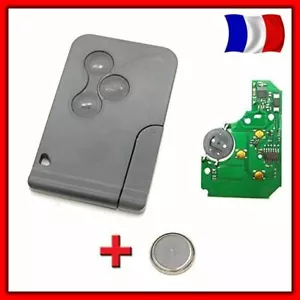 Carte clé vierge+électronique à programmer compatible Mégane 2 Scénic 2 - Picture 1 of 4