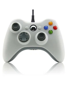 Manette USB pour Xbox 360 & PC Windows, STEAM filaire - 1.80m - Blanche - Imagen 1 de 10
