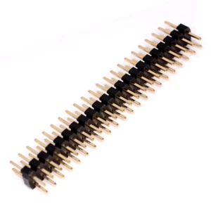 IDE PATA 44 pin 44pin Coupler Hard Drive SSD Adapter Male pins to Male GOLD PINS - Afbeelding 1 van 11