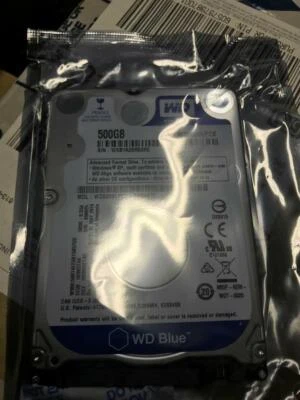 WD Blue 500GB Mobile Hard Disk Drive - 5400 RPM SATA 6 Gb/s 7.0 MM 2.5 Inch - WD - Image 1 of 4