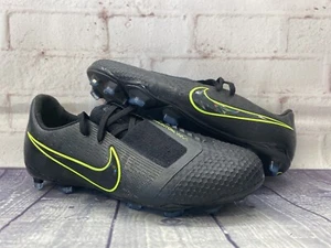 Nike Phantom Venom Elite FG ACC Black Volt Soccer Cleats AO0401-007 Size 5Y - Picture 1 of 12