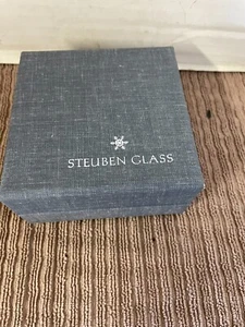 Statuina di un'aquila in vetro Steuben nuova con scatola - Foto 1 di 2