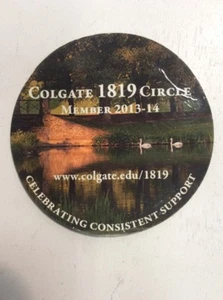 Colgate University 1919 2013-14 3" Round Fridge Magnet KitchenGnu - Picture 1 of 5