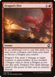 MTG Dragon's Fire (139/518) Adventures in the Forgotten Realms LP - Picture 1 of 1