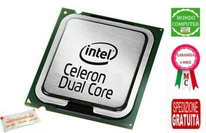 PROCESSORE SOCKET LGA 775 INTEL CELERON 1400 DUAL CORE + BUSTINA PASTA TERMICA - Foto 1 di 1