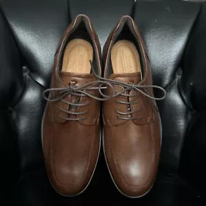 ECCO Schuhe Herren Größe 7 7,5 braun S Lite Hybrid Schürze Zehenpartie Komfort ultraleicht - Bild 1 von 8