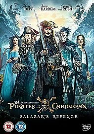 Pirates of the Caribbean: Salazar’s Revenge [DVD, 2017] Action | New & Sealed - Image 1 of 1