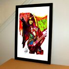 Gene Simmons Kiss Singer Hard Rock Music Poster Print Wall 11x17