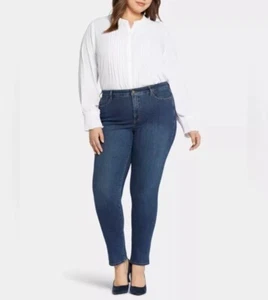 NYDJ Sheri Slim Jeans in Cooper Size 16 $119 - Picture 1 of 4
