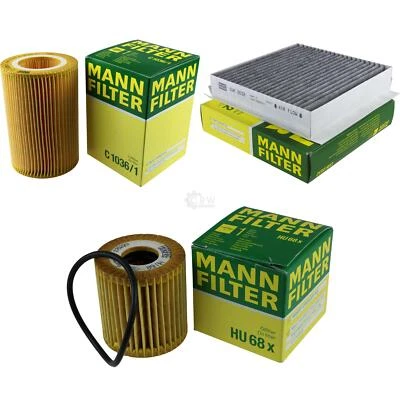 MANN-FILTER Inspektionspaket Filtersatz für Smart Fortwo Cabrio 0.7 0.6 - Bild 1 von 4