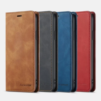 Flip Leather Case For Samsung S24 S23 S22 Ultra S21 A54 A53 Wallet Stand Cover - Image 1 of 4