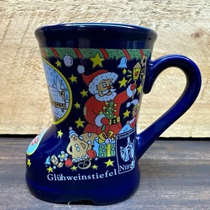 Nurnberger Christkindlesmarkt Gluhweinstiefel Boot Mug Christmas 2003 Vintage - Picture 1 of 6