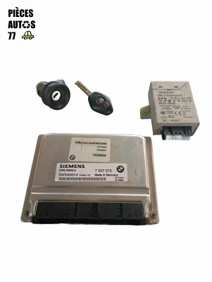 BMW X3 E83 3.0 i / Z4 Roadster E85 2.5 i kit di avviamento 7527072 DME MS45.0 - Immagine 1 di 4