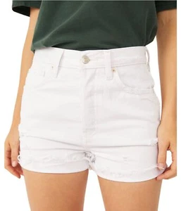 Pantalones Cortos Free People We The Free 301581 Mujer Lazo Óptico Blanco Talla 30 - Imagen 1 de 3