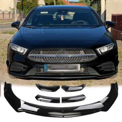 For Mercedes Benz CLS550 CLS450 CLS53 AMG Front Bumper Lip Splitter Spoiler Kits - Image 1 of 4