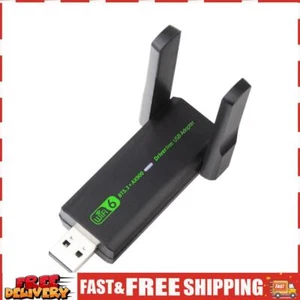 USB WiFi 6 Bluetooth-kompatibler 5.3-Adapter 2-in-1-Dongle Dual 3DBi-Antennen ~ - Bild 1 von 12