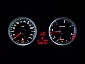 Tacho Umbau Rote Zeiger + Tachobeleuchtung passend für BMW E90 E91 E92 E93 X1 E8 - Bild 1 von 6