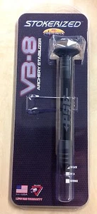 NEU PSE VIBRACHEK STOKERIZED VB-8 8" STABILISATOR SCHWARZ 6oz Gummi Saturn - Bild 1 von 2