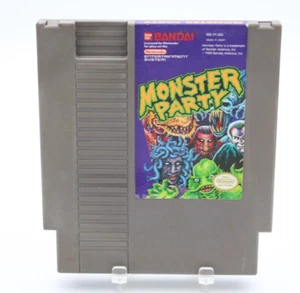 Monster Party (Nintendo NES, 1989) nur Kassette, sauber, getestet - Bild 1 von 3