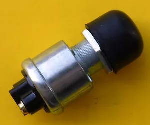 PUSH START BUTTON STARTER OR HORN SWITCH & RUBBER COVER NEW COMPONENT HEAVY DUTY - Bild 1 von 5