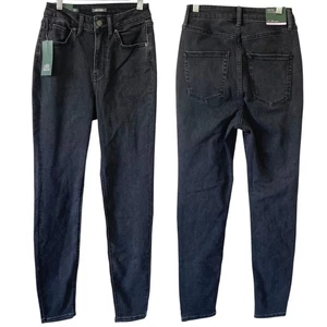 NEU WILD FABLE Curvy Skinny High Stretch Denim Jeans Black Wash Gr. 4 - Bild 1 von 3