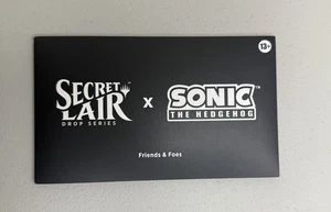 MTG - Secret Lair x Sonic: Friends & Foes - Non-Foil Edition - FREE SHIPPING! - Foto 1 di 2
