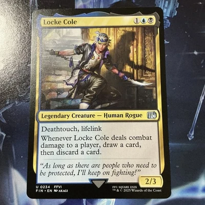 Locke Cole - 234 - Magic: Final Fantasy MTG - Uncommon - Regular - FFVI - Image 1 of 2