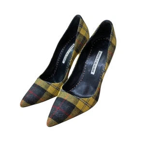 Zapatos de salón Manolo Blahnik para mujer talla 36,5 amarillos - Imagen 1 de 7