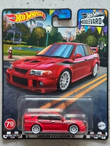 2020 Hot Wheels Boulevard 79 MITSUBISHI LANCER EVOLUTION VI Tommi Makinen Evo 6 - Picture 1 of 4