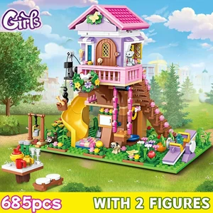Princess Castle & Treehouse Blocks – Dream Villas for Creative Girls! - Picture 1 of 7