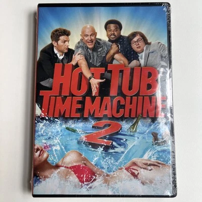 HOT TUB TIME MACHINE 2 DVD 2015 FACTORY SEALED - Image 1 of 2