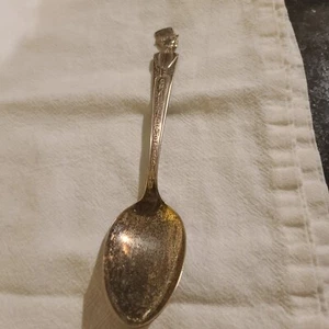 Vintage DUCHESS Silver Plate Figural Character Spoon Charlie McCarthy Top Hat - Picture 1 of 3