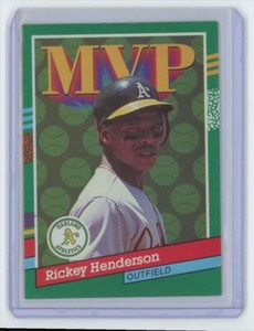 1991 DONRUSS RICKEY HENDERSON OAKLAND ATHLETICS #387