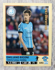 2014 Panini Sticker Fútbol Argentino Emiliano Rigoni 1st Rookie-Austin FC MLS